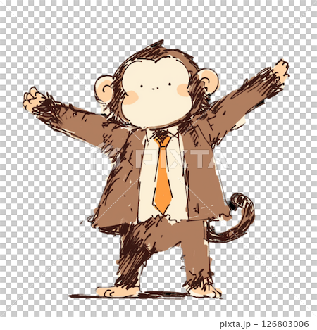 穿西裝的猴子 穿西裝的猴子 126803006