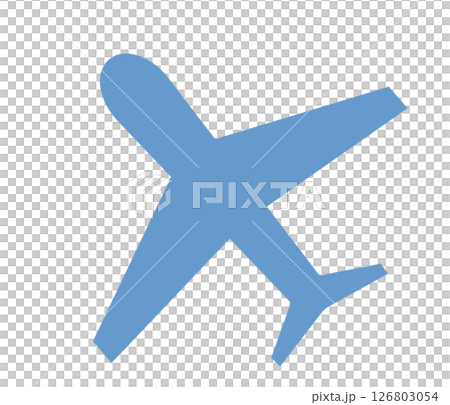 飛行機のアイコンマーク 飛行機のアイコンマーク 126803054