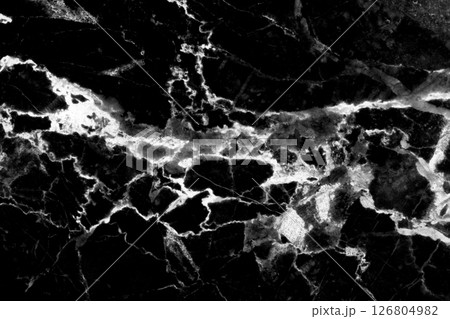 Black background marble wall texture for design art work. bright and luxury. 126804982
