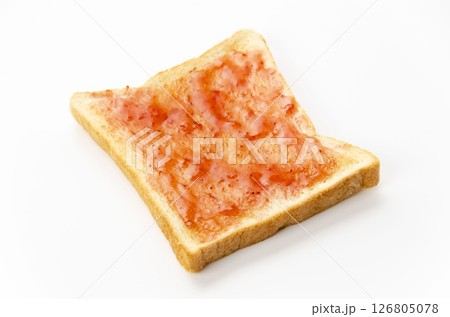 いちごジャムトースト 126805078