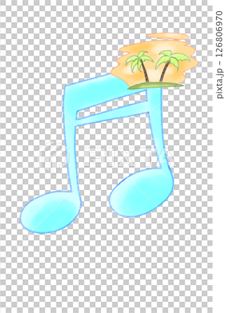 音符に浮かんだ南国 音符に浮かんだ南国 126806970