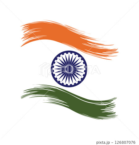 India Independence Day Vector 126807076