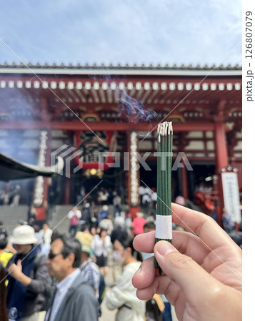 Sensoji Temple in Asakusa 126807079