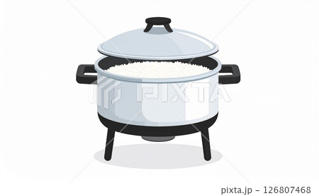 レトロな炊飯器 126807468