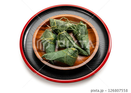 秋田の郷土料理、笹巻き 126807558