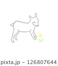 子ヤギと黄色い花 子ヤギと黄色い花 126807644