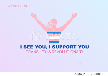 I See You I Support You Trans Poster 126808136