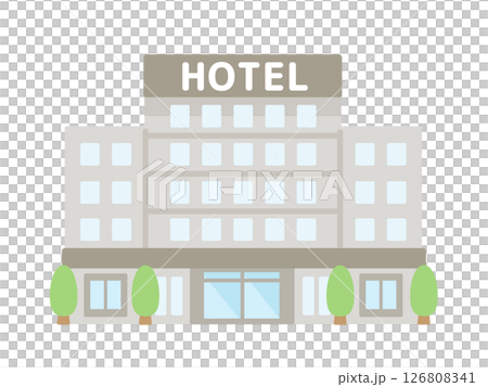 飯店建築插圖 126808341