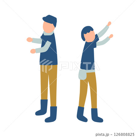 作業をする農家のイラスト 126808825