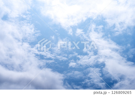 初夏の空 青空 空 6月 初夏の空 青空 空 6月 126809265