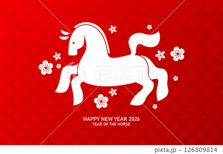 Minimalist style greeting card 126809814