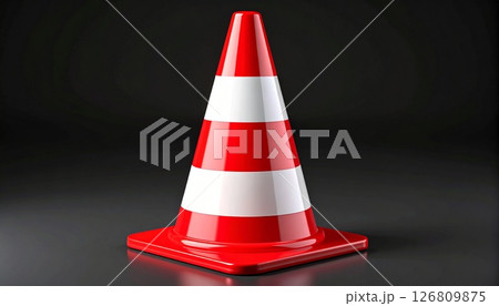 三角コーン 三角コーン 126809875