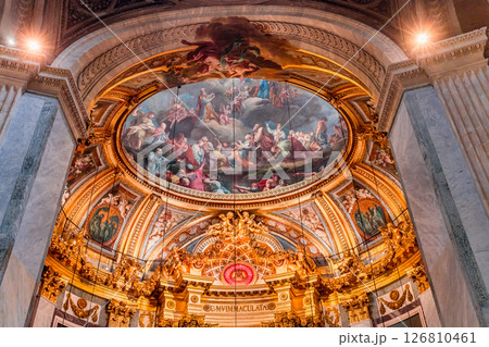 Saint-sulpice church, chapel of virgin Mary, Paris, France 126810461