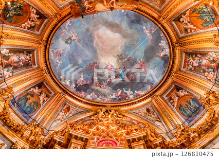 Saint-sulpice church, chapel of virgin Mary, Paris, France 126810475