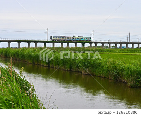 鹿島線の電車 126810880
