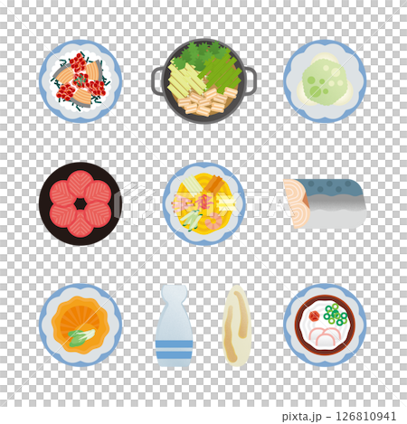 宮城美食插圖集 宮城美食插圖集 126810941