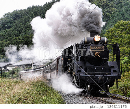 秩父鉄道の蒸気機関車 秩父鉄道の蒸気機関車 126811176