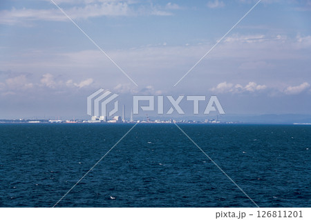 【さんふらわあ さっぽろ大洗行　福島第一原子力発電所沖を航行】 126811201