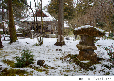 京都 三千院の冬 往生極楽院 京都 三千院の冬 往生極楽院 126812577