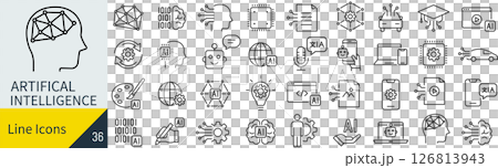 AI 相關圖示集 126813943