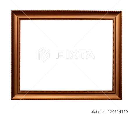 old horizontal simple gold brown picture frame old horizontal simple gold brown picture frame 126814159