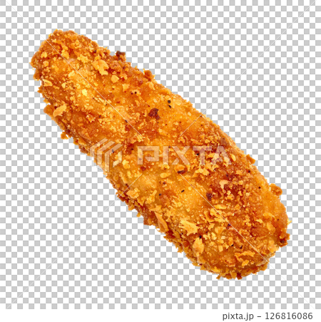 Crispy Breaded Chicken Tender 126816086