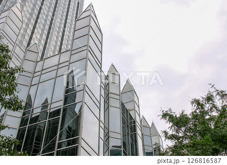 Contemporary Design With Sharp Glass Angles in the City of Pittsburgh Contemporary Design With Sharp Glass Angles in the City of Pittsburgh 126816587
