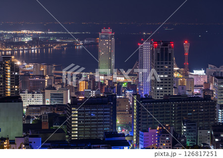 《兵庫県》神戸ビーナスブリッジ・諏訪山公園展望台の夜景 126817251