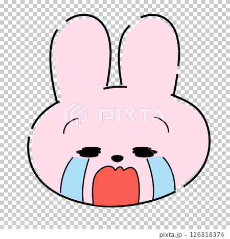 35 Pink Rabbit Illustrations That Will Make You Cry With Emotion 126818374