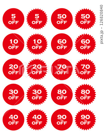 セールPOP 5%OFFから90%OFFまで 08 126820840