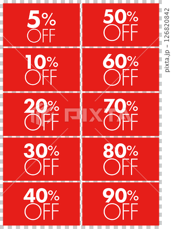 セールPOP 5%OFFから90%OFFまで 10 126820842