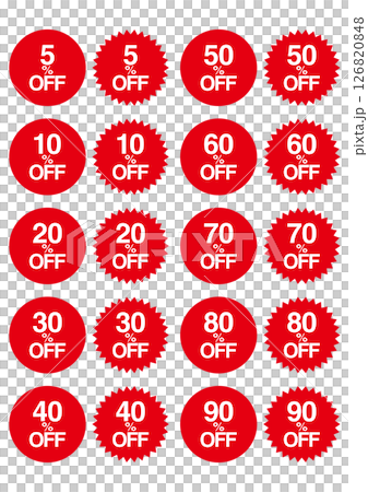 セールPOP 5%OFFから90%OFFまで 16 126820848