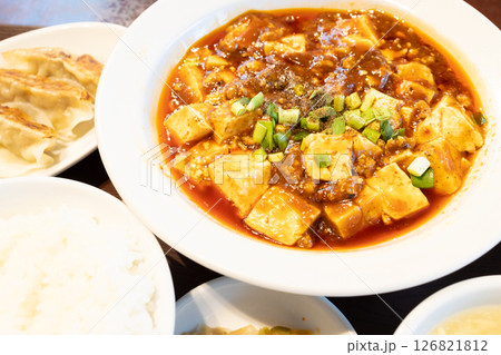 美味しい麻婆豆腐定食 美味しい麻婆豆腐定食 126821812