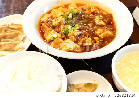 美味しい麻婆豆腐定食 126821814