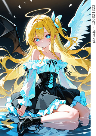 堕天使の少女 堕天使の少女 126821822