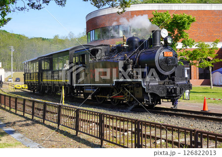 蒸気機関車S-304・三笠鉄道村 126822013