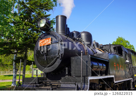 蒸気機関車S-304・三笠鉄道村 126822015