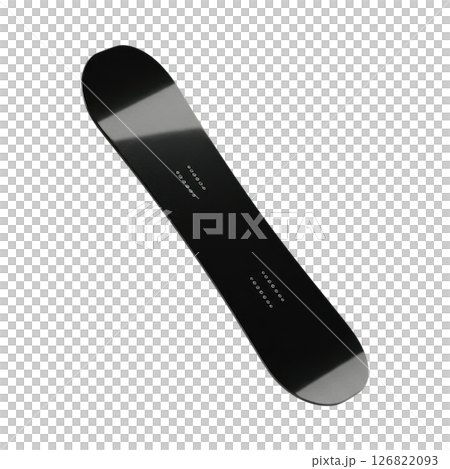 Sleek Black Snowboard for Winter Sports, Recreation, and Outdoor Adventures Sleek Black Snowboard for Winter Sports, Recreation, and Outdoor Adventures 126822093