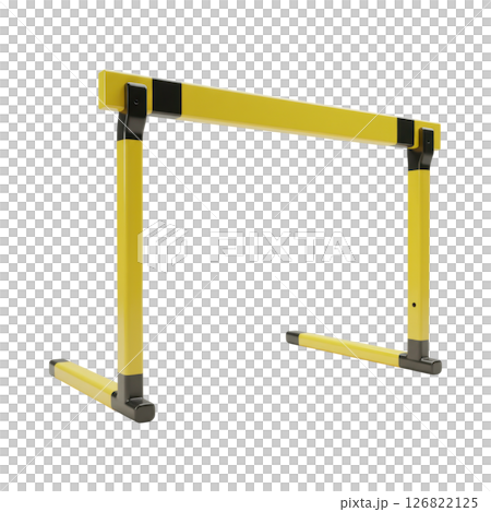 Yellow Speed Hurdle for Sports Training 126822125