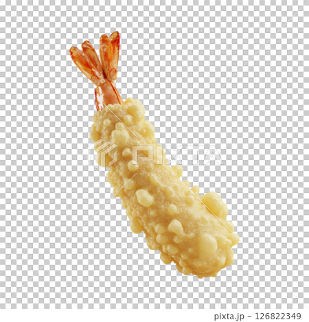 Golden Crispy Tempura Shrimp Appetizer 126822349