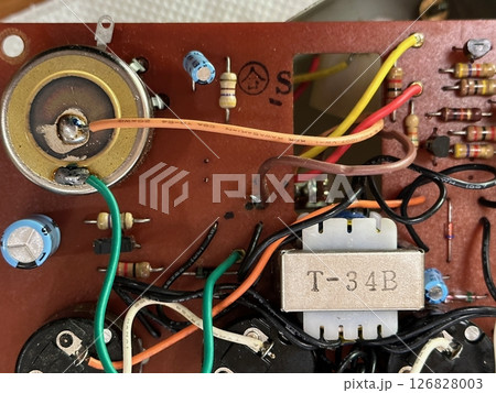 古い電子回路 126828003