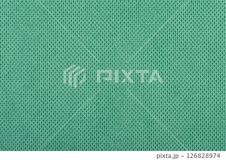 Green fabric cotton texture. Textile background fabric Green fabric cotton texture. Textile background fabric 126828974