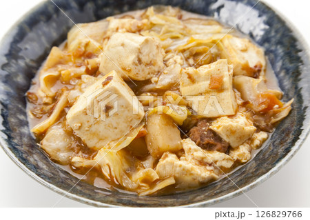 豆腐とキャベツのごった煮 126829766