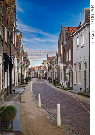 Dutch village street view Dutch village street view 126830934