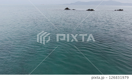 沖縄の海ドローン空撮 沖縄の海ドローン空撮 126831979