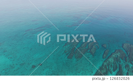 沖縄の海ドローン空撮 沖縄の海ドローン空撮 126832026