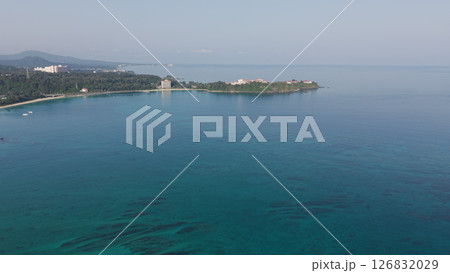 沖縄の海ドローン空撮 沖縄の海ドローン空撮 126832029