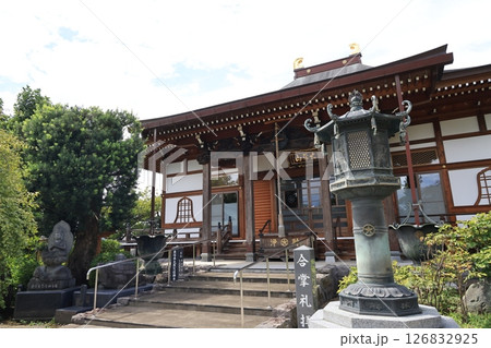 さいたま市岩槻区の芳林寺の風景 さいたま市岩槻区の芳林寺の風景 126832925