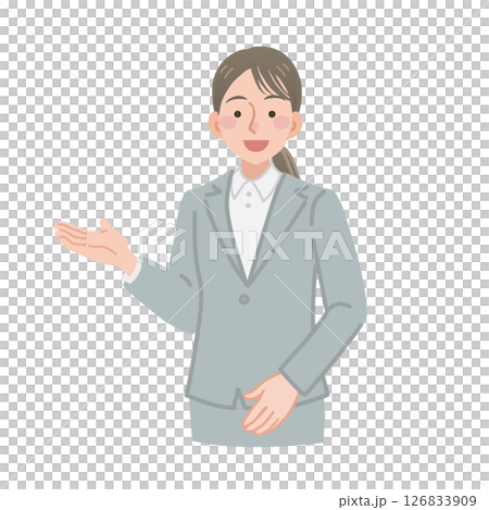 給予指導的女商人 126833909