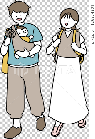 Cute baby set 126834208